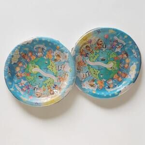 USA Hallmark Ambassador Paper Plates 2‑Pk, 8.75" World Birthday Theme, 16 Total